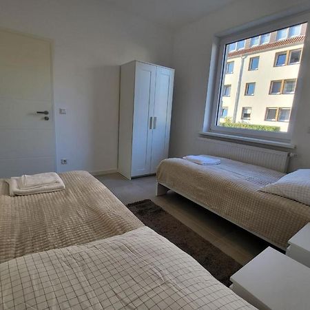 Monteurzimmer Mit Zwei Einzelnen Betten In Einer 3Zi Wohnung Mit Kuche Und Bad Osnabrück Exterior foto